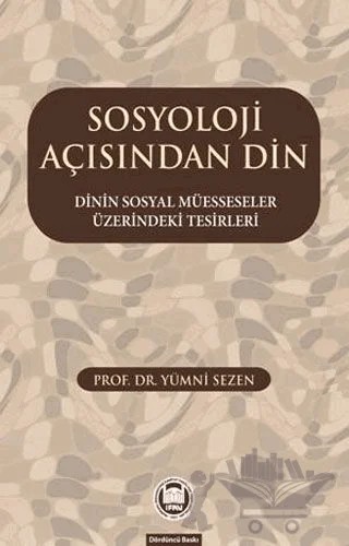 Sosyoloji Açısından Din – Yümni Sezen – Marmara Üniversitesi İlahiyat Fakültesi Vakfı kitap kapağı