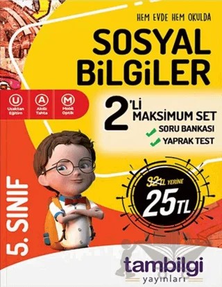 5. Sınıf Fen Bilimleri 2'li Doping Set – Kolektif – Tambilgi Yayınları kitap kapağı