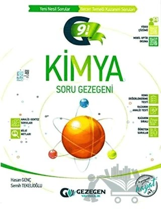 9. Sınıf Kimya Soru Gezegeni – Hasan Genç, Semih Tekelioğlu – Gezegen Yayıncılık kitap kapağı