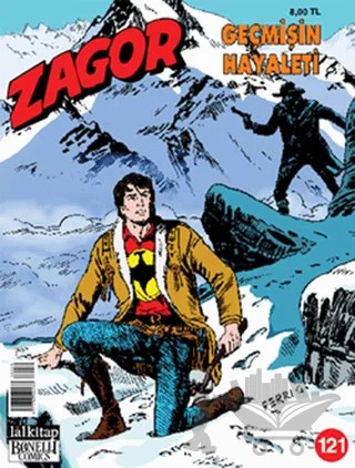 Zagor Sayı: 121 Geçmişin Hayaleti – Lal Kitap kitap kapağı