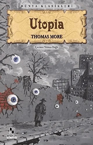 Utopia – Thomas More – Anonim Yayıncılık kitap kapağı