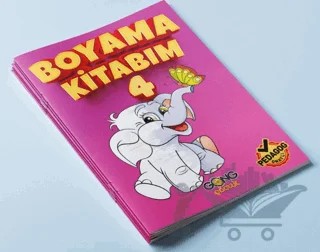Boyama Kitabım 4 – Kolektif – Gong Çocuk kitap kapağı