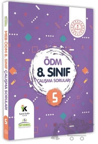 8. Sınıf LGS MEB Çalışma Soruları Ölçme Değerlendirme Merkezi ÖDM Çalışma Kitabı 5 – Kolektif – Karakutu Yayın kitap kapağı