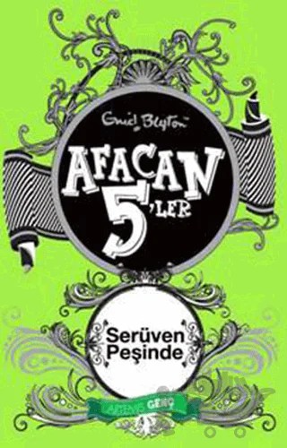 Afacan 5’ler Serüven Peşinde – Enid Blyton – Artemis Yayınları kitap kapağı
