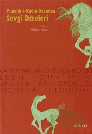 Yunanlı 4 Kadın Ozandan Sevgi Dizeleri – Kolektif – Artshop Yayıncılık kitap kapağı