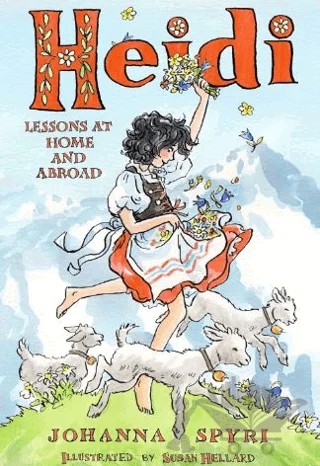 Heidi – Johanna Spyri – Alma Books kitap kapağı