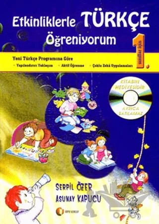 Etkinliklerle Türkçe Öğreniyorum 1 – Serpil Özer – ODTÜ Geliştirme Vakfı Yayıncılık kitap kapağı