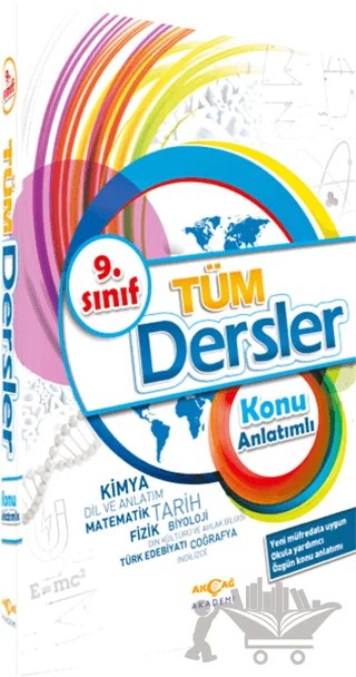 9. Sınıf Tüm Dersler Konu Anlatımlı – Kolektif – Akçağ Yayınları kitap kapağı