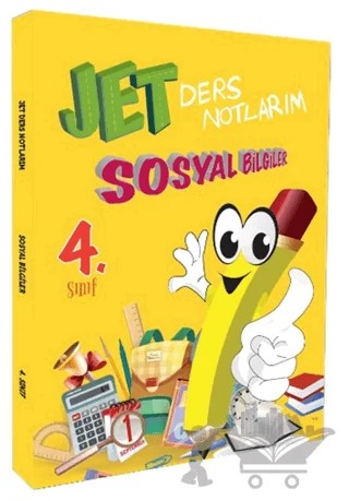 4. Sınıf Sosyal Bilimler Ders Notlarım – Kolektif – Jet Yayınevi kitap kapağı