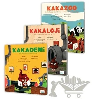 Kakaloji Seti (3 Kitap Takım) – Ceren Koçak, Merve Solak Arabacı, Saniye Bencik Kangal – Turta Kitap kitap kapağı