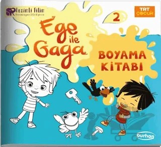 Ege İle Gaga Boyama Kitabı 2 – Kolektif – Burhan Yayınları kitap kapağı