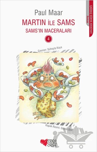 Martin ile Sams – Paul Maar – Can Çocuk Yayınları kitap kapağı