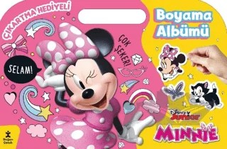 Minnie Çıkartma Hediyeli Boyama Albümü – Kolektif – Doğan Çocuk kitap kapağı