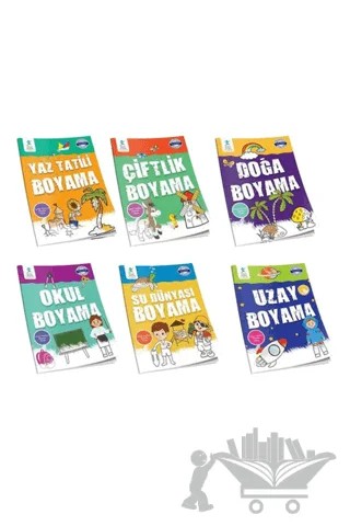 Çocuk Gelişimi Türkçe İngilizce Boyama Seti - 6 Kitap – Kolektif – Çocuk Gelişimi Yayınları kitap kapağı