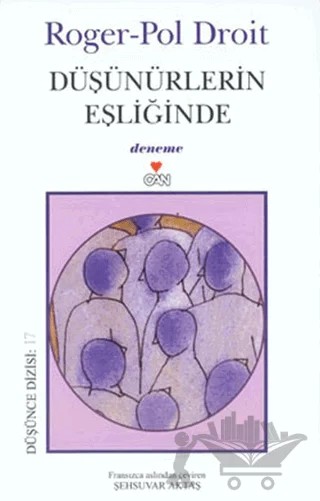 Düşünürlerin Eşliğinde – Roger-Pol Droit – Can Yayınları kitap kapağı