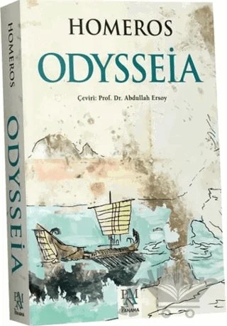 Odysseia – Homeros – Panama Yayıncılık kitap kapağı
