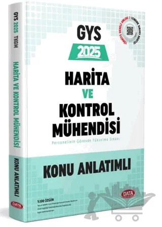 Tapu ve Kadastro Genel Müdürlüğü Harita ve Kontrol Mühendisliği Unvan Değişikliği Sınavı Konu Anlatımlı – Kolektif – Data Yayınları kitap kapağı