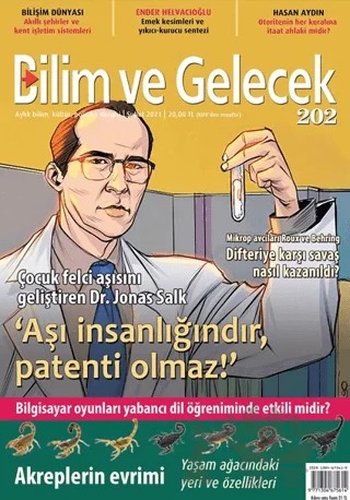 Bilim ve Gelecek Dergisi Sayı: 202 Şubat 2021 – Bilim ve Gelecek Dergisi Yayınları kitap kapağı