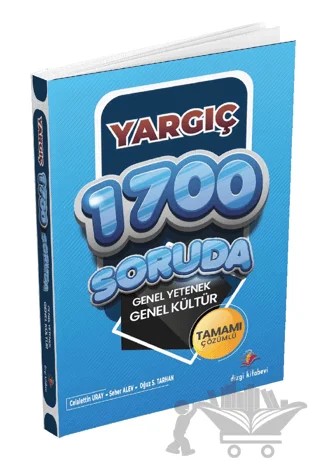 Yargıç 1700 Soruda Genel Yetenek Genel Kültür Çözümlü Soru Bankası – Kolektif – Dizgi Kitap kitap kapağı