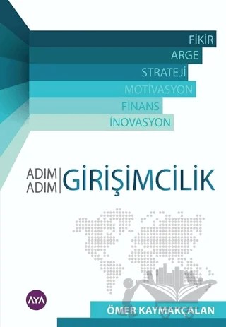 Adım Adım Girişimcilik – Ömer Kaymakçalan – Aya Kitap kitap kapağı