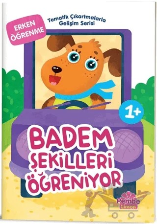 Badem Şekilleri Öğreniyor – Yulia Razumovskaya – Pembe Limon Yayınları kitap kapağı