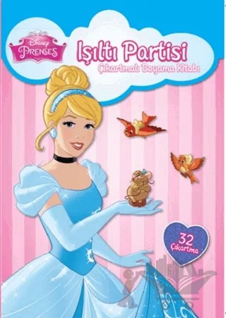 Disney Prenses Işıltı Partisi Çıkartmalı Boyama Kitabı – Kolektif – Doğan Egmont Yayıncılık kitap kapağı