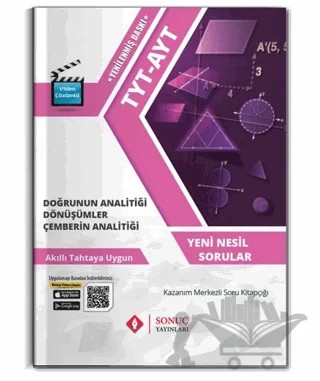 TYT AYT Doğrunun Analitiği Dönüşümler Çemberin Analitiği – Kolektif – Sonuç Yayınları kitap kapağı