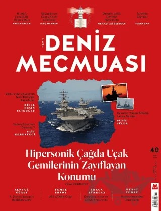 Yeni Deniz Mecmuası Sayı: 40 - Nisan 2026 – Yeni Deniz Mecmuası Dergisi kitap kapağı