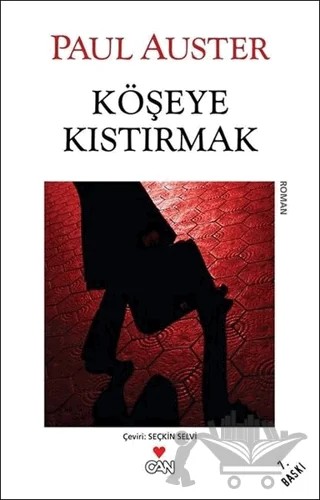 Köşeye Kıstırmak – Paul Auster – Can Yayınları kitap kapağı