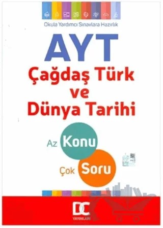 AYT Çağdaş Türk ve Dünya Tarihi Az Konu Çok Soru Bir Arada – Kolektif – ​Doğru Cevap Yayınları kitap kapağı