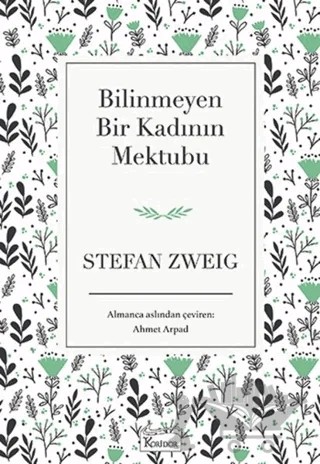 Bilinmeyen Bir Kadının Mektubu – Stefan Zweıg – Koridor Yayıncılık kitap kapağı