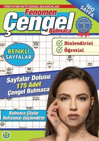 Fenomen Çengel Bulmaca 15 – Bertan Kodamanoğlu – Maxi Yayıncılık kitap kapağı