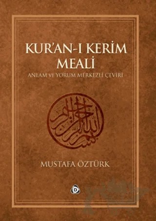 Kur’an-ı Kerim Meali (Rahle Boy) – Mustafa Öztürk – Düşün Yayıncılık kitap kapağı