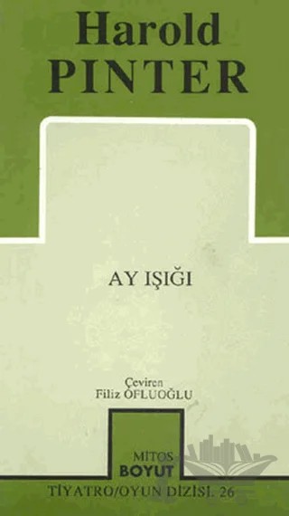 Ay Işığı – Harold Pinter – Mitos Boyut Yayınları kitap kapağı