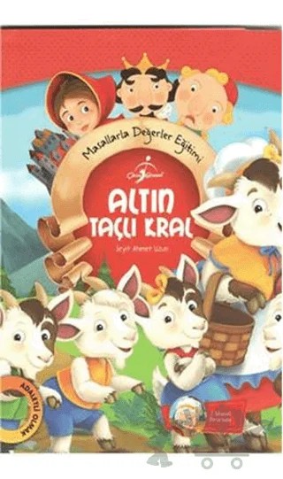 Altın Taçlı Kral – Seyit Ahmet Uzun – Çocuk Gezegeni kitap kapağı