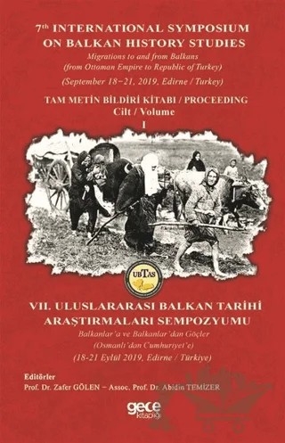 Balkan Tarihi Araştırmaları Cilt: 1 – Abidin Temizer, Zafer Gölen – Gece Kitaplığı kitap kapağı