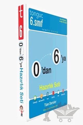 0'dan 6'ya Konu Anlatımlı Soru Bankası Seti – Kolektif – Tonguç Akademi kitap kapağı
