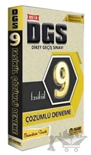2018 DGS Çözümlü 9 Fasikül Deneme – Kolektif – Tasarı Eğitim Yayınları kitap kapağı