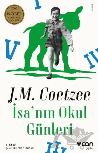 İsa'nın Okul Günleri – J. M. Coetzee – Can Yayınları kitap kapağı