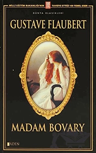Madam Bovary – Gustave Flaubert – Aden Yayıncılık kitap kapağı
