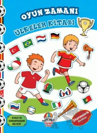Oyun Zamanı - Ülkeler Kitabı – Kolektif – Teleskop Popüler Bilim kitap kapağı