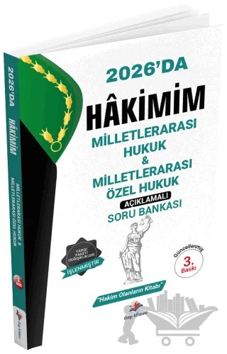2026 Hakimlik Hakimim Milletlerarası Hukuk, Milletlerarası Özel Hukuk Soru Bankası – Serhat Güven – Dizgi Kitap kitap kapağı