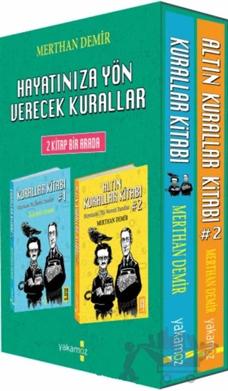 Hayatınıza Yön Verecek Kurallar (2 Kitap Takım) – Merthan Demir – Yakamoz Yayınevi kitap kapağı