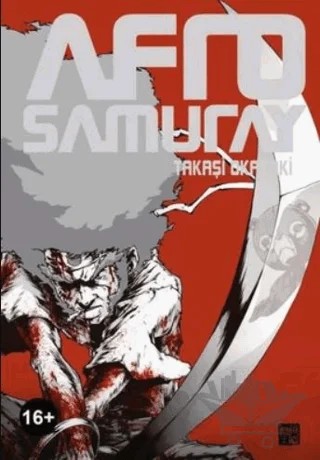 Afro Samuray – Takaşi Okazaki – Komikşeyler Yayıncılık kitap kapağı