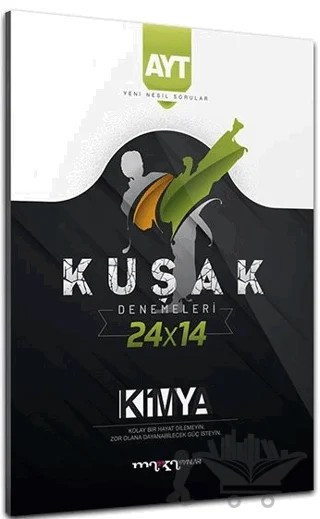 2022 AYT Yeni Nesil Kolaydan Zora 24x14 Kimya Kuşak Deneme – Kolektif – Marka Yayınları kitap kapağı