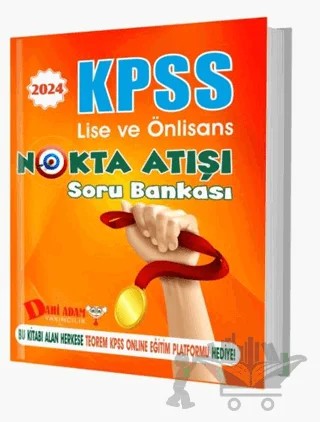 KPSS Lise ve Ön Lisans Nokta Atışı Soru Bankası – Kollektif – Dahi Adam Yayıncılık kitap kapağı