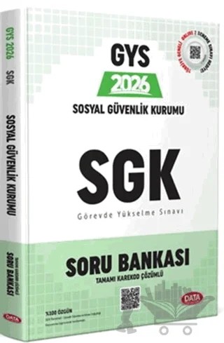 GYS Sosyal Güvenlik Kurumu Soru Bankası – Kolektif – Data Yayınları kitap kapağı