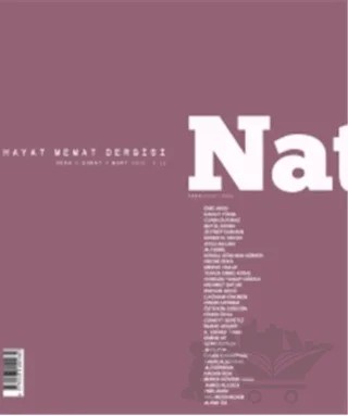 Natama Dergisi Sayı: 13 Ocak - Şubat - Mart 2016 – Natama Dergisi Yayınları kitap kapağı