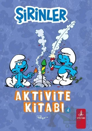 Şirinler Aktivite Kitabı 4 – Peyo – Büyülü Fener Yayınları kitap kapağı