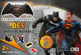 Batman ve Superman Dev Aktivite Kitabı 2 – Kolektif – Artemis Yayınları kitap kapağı